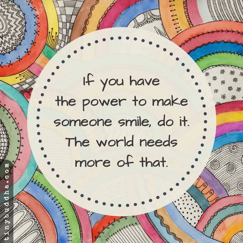 Interest, smiles & kindness